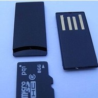 Mini usb flash drive with Micro SD Card Rearder U650