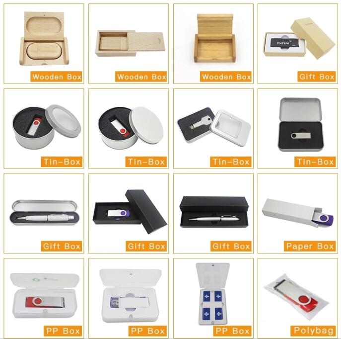 OEM ODM Different package with logo or design for USB Flash Drive