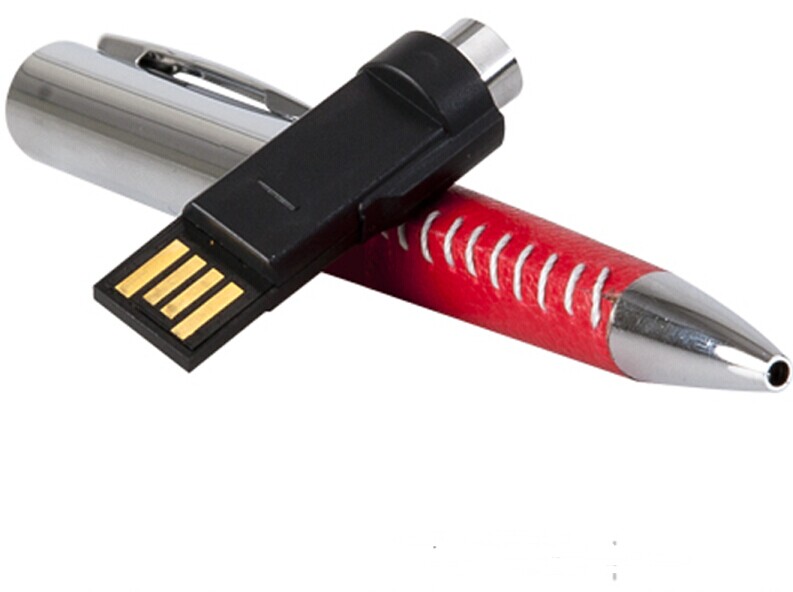 Leather Pen USB Flash Drive for Promotional Gift U1079