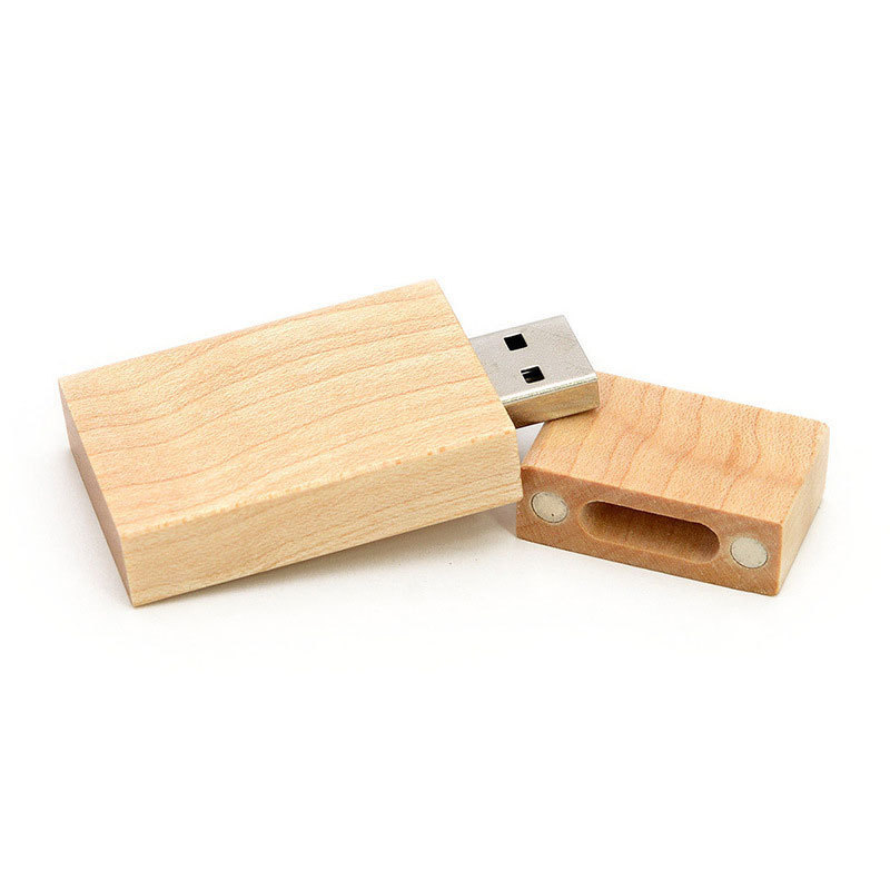 USB Flash Drive in Maple Wooden or rosewood or bamboo U538