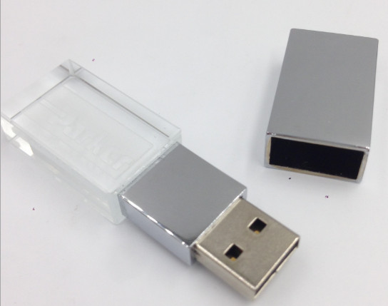 8GB 16GB Crystal USB Stick with Led Light U990