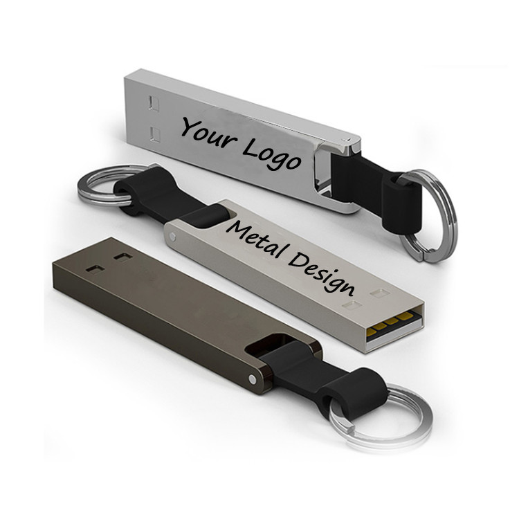 8gb 16gb 32gb metal USB drive with Keyring U998