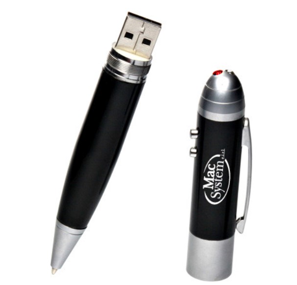 Laser Pointer and LED light USB Flash Drive U034