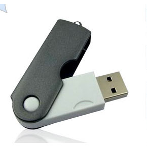 Novelty Swivel metal USB promotion gift U026
