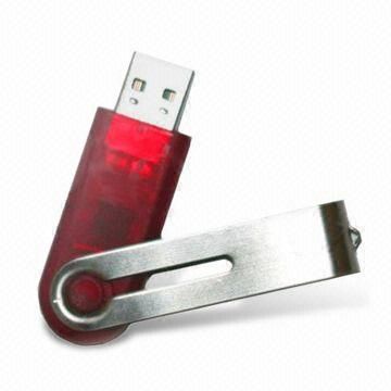 Metal and plastic usb disk with customize logo U020