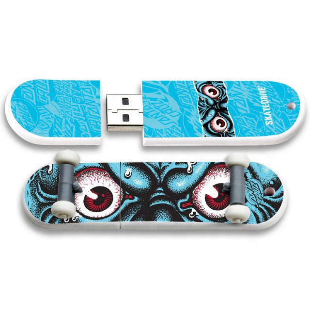 Skateboard Shape Usb Flash Drive 2GB to 64GB U499