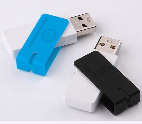 Swivel USB flash disk with oxidation housing U648
