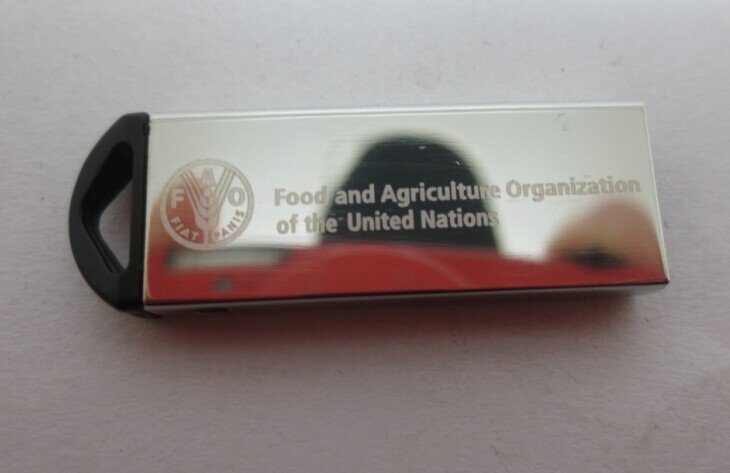 Mini metal usb flash drive with engraving logo U1076
