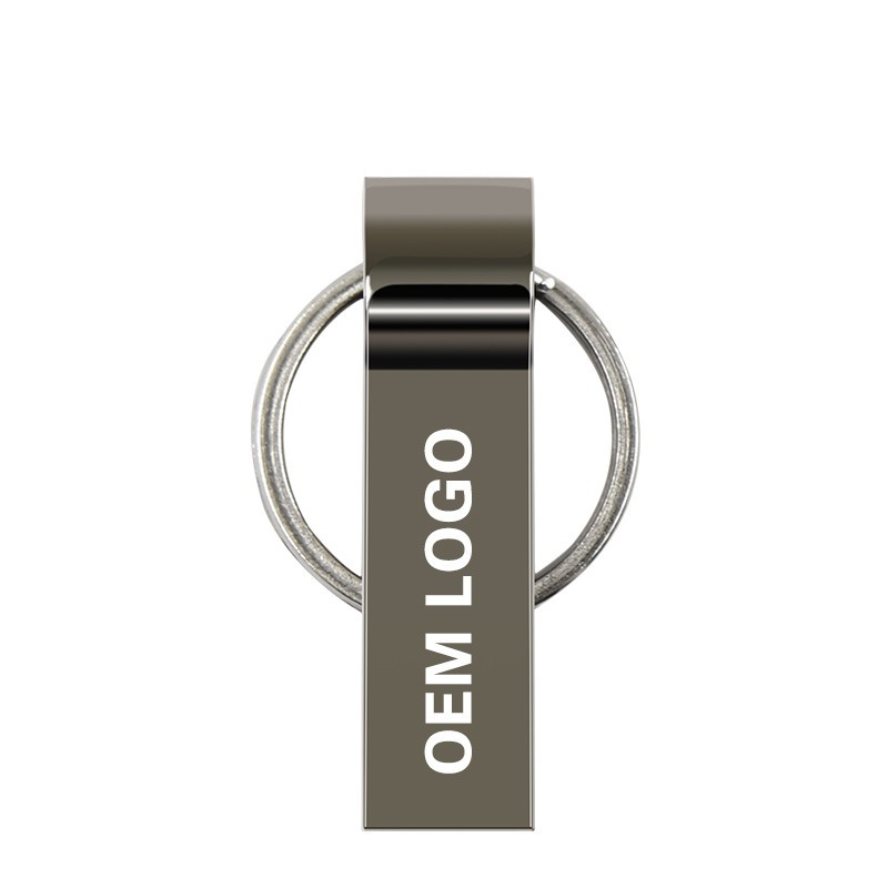 Big ring keychain mini metal usb flash drive U633