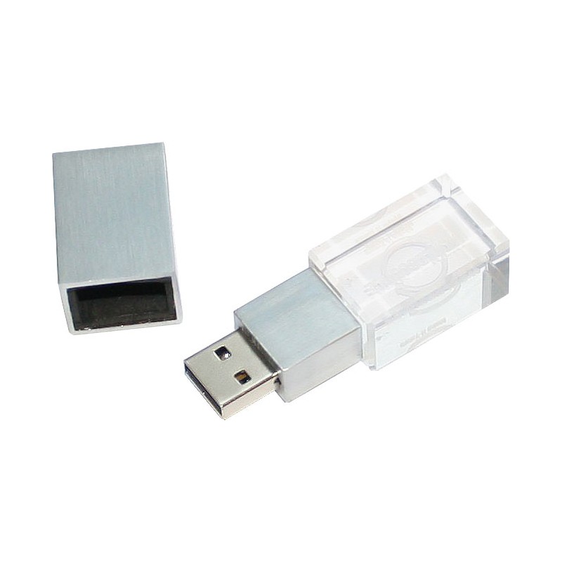 Thick Crystal USB Flash Drive U033