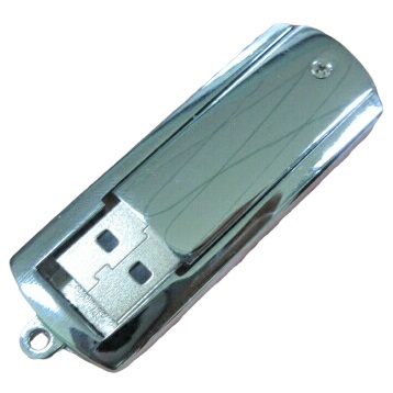 Rotatable metal usb flash drive for marketing gift U1288