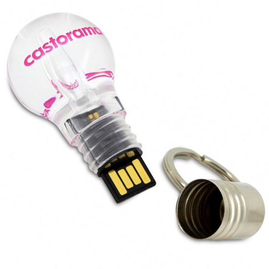 light bulb shape usb flash memory stick U972