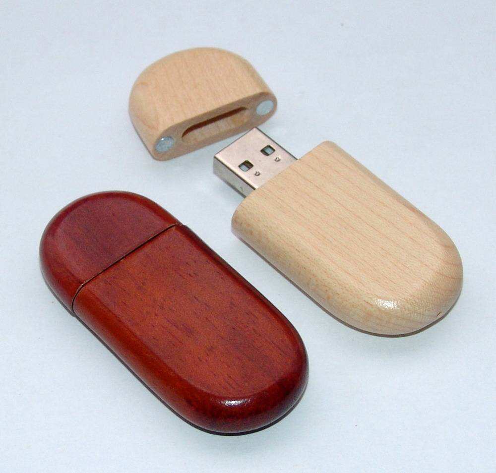 Great Gift Wooden USB Flash Drive Sliding Box Package U561