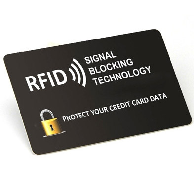 Blocking Card for Credit Bank Card BC001