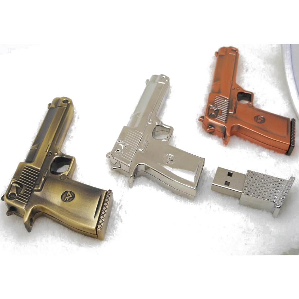 Metal Gun shape USB flash drive U293