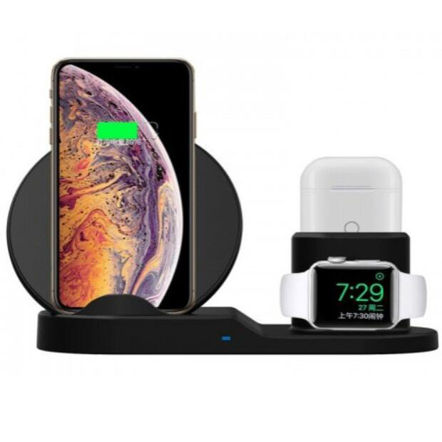 3 IN 1 Function Fast Wireless Charger WC009