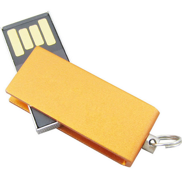 Mini Swivel Metal USB Drive U603