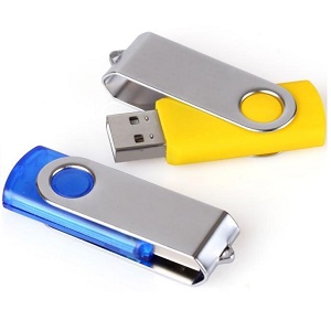 Swivel Twister USB Flash Drive OEM logo for promotional U001