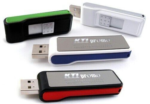 Light logo usb flash drive U1289