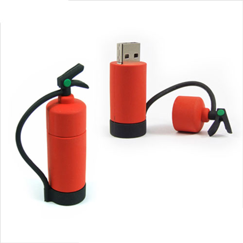 Custom Print LOGO Emulate PVC Extinguish USB Stick 8GB 2.0 U491