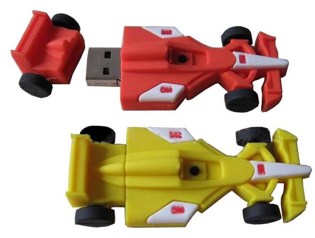 lrace car usb flash drive, high-end new module PVC car usb U414