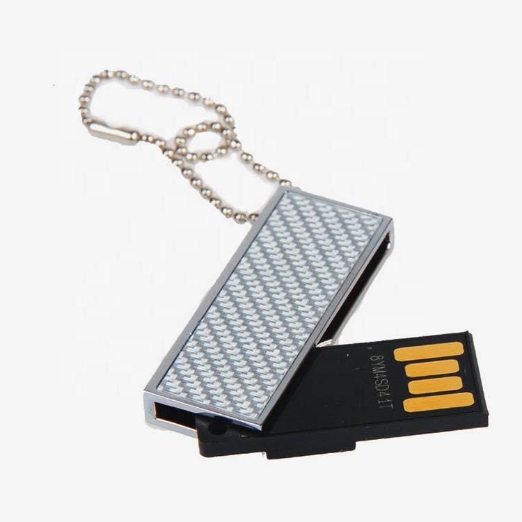 Custom Rotate USB Key with Key Chain U601