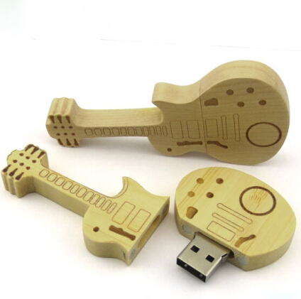 wooden guitar usb with 100% full capacity 1GB 2GB 4GB 8GB 16GB U560