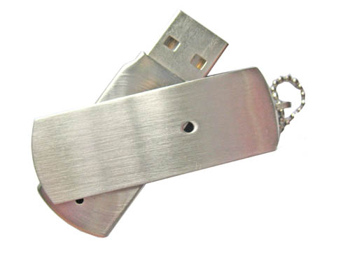 Swivel metal usb disk for Peking University U219