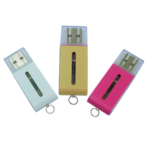 Mini ABS Led light Flash Drive U015