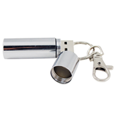 Metal Pill shape pen drive U150