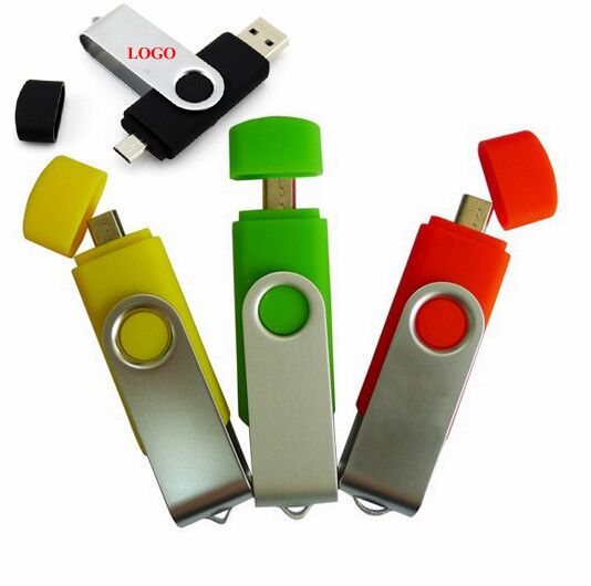 Android OTG usb flash drive with logo printing U900