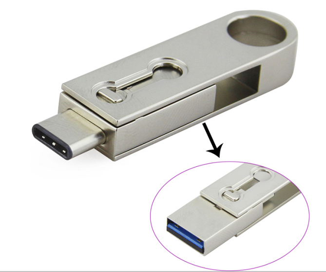 New arrival high-speed OTG USB 3.0 type C USB flash drive 16-64GB U1277