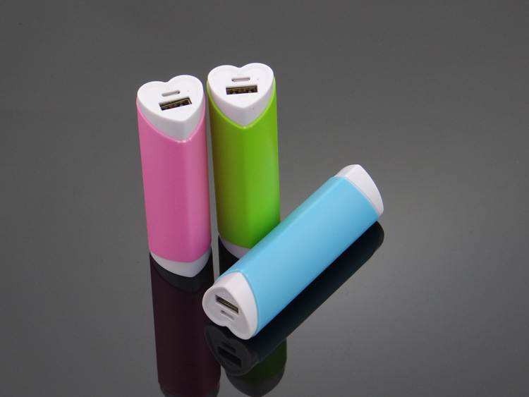 Colorful Heart Shape Power Bank PB117