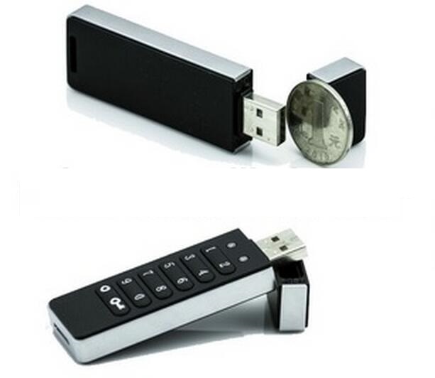 32GB encrypted password lock security metal usb U888