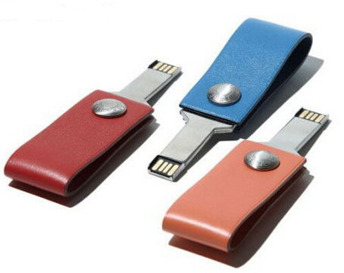 leather key usb stick 4gb 8gb U323