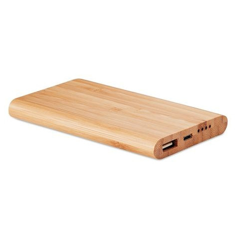 4000mAh Bamboo Power Bank with LED light PB515