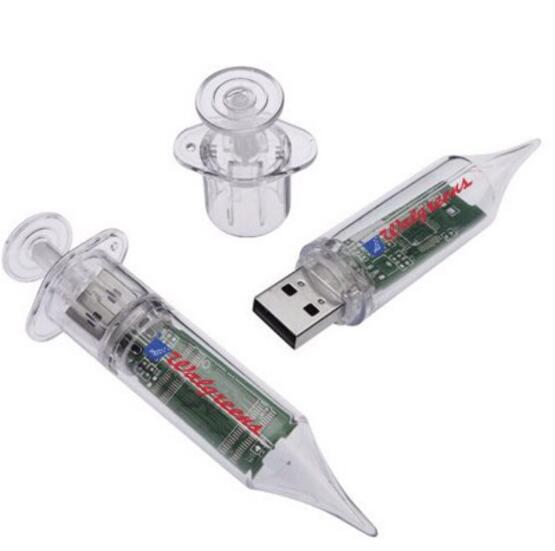 OEM logo Syringe USB flash drives for advertising U197