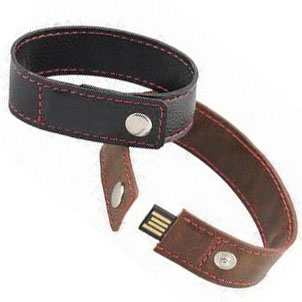 Leather USB drive USB2.0 Bracelet USB U316